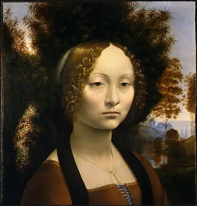 Portrait de Ginevra de' Benci Léonard de Vinci